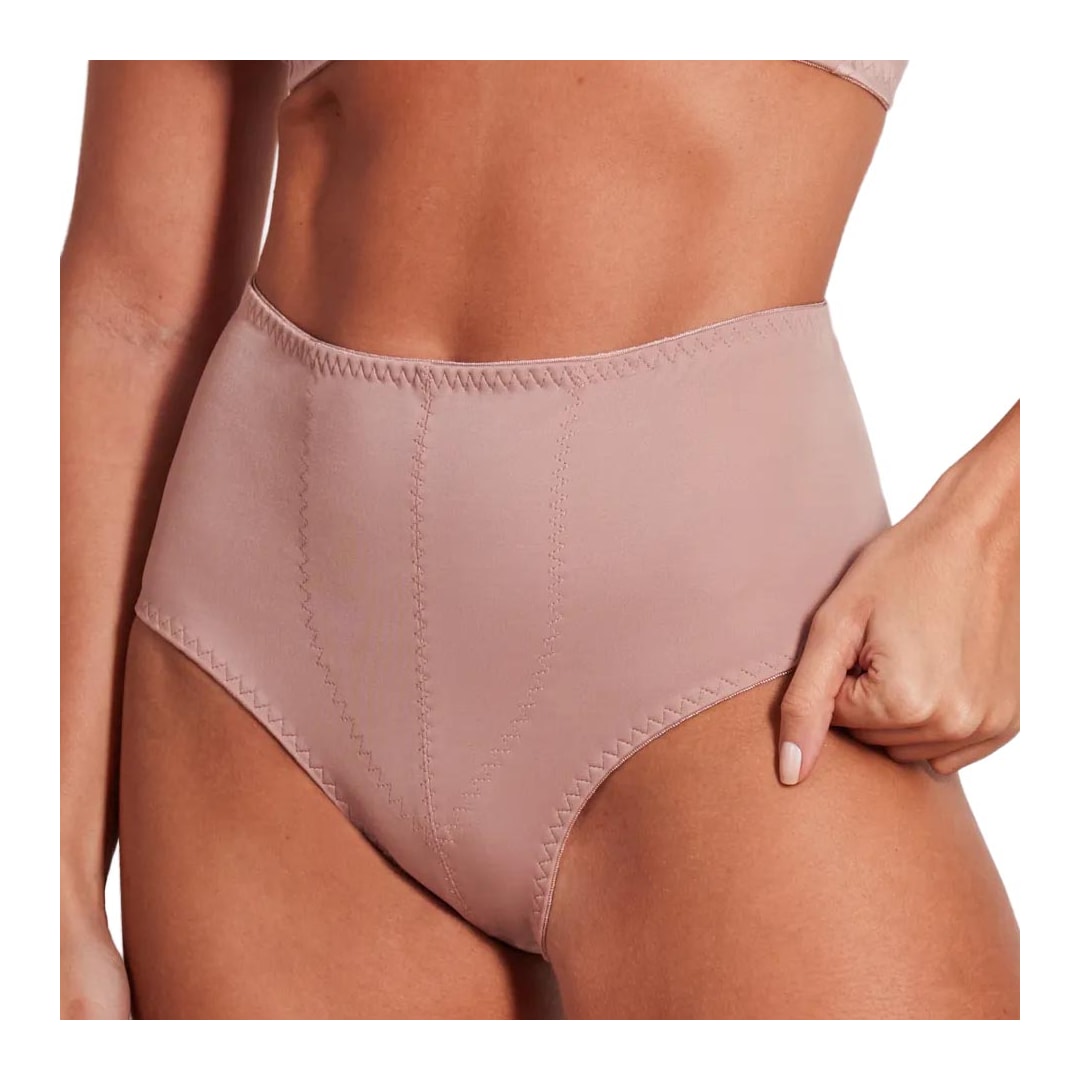 Calcinha Duloren Cinta Perfeita 114714 27-Castanha