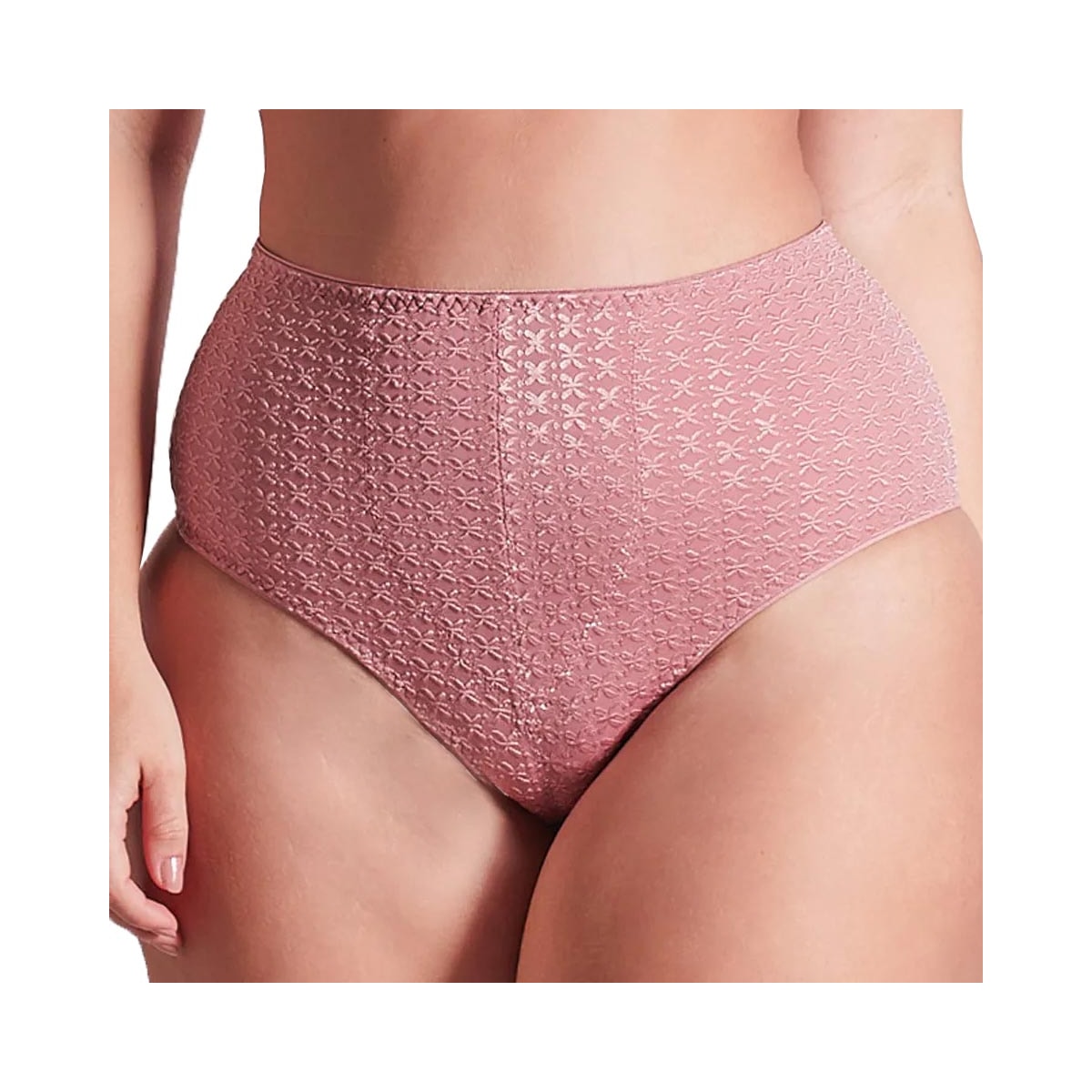 Calcinha Duloren Cintura Alta 129250 57-Argile Rosee Calcinha Duloren Cintura Alta 129250 57-Argile Rosee