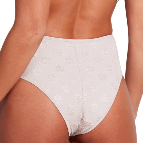 Detalhe - Calcinha Duloren Com Reforço Frontal 129771 27-Colombe