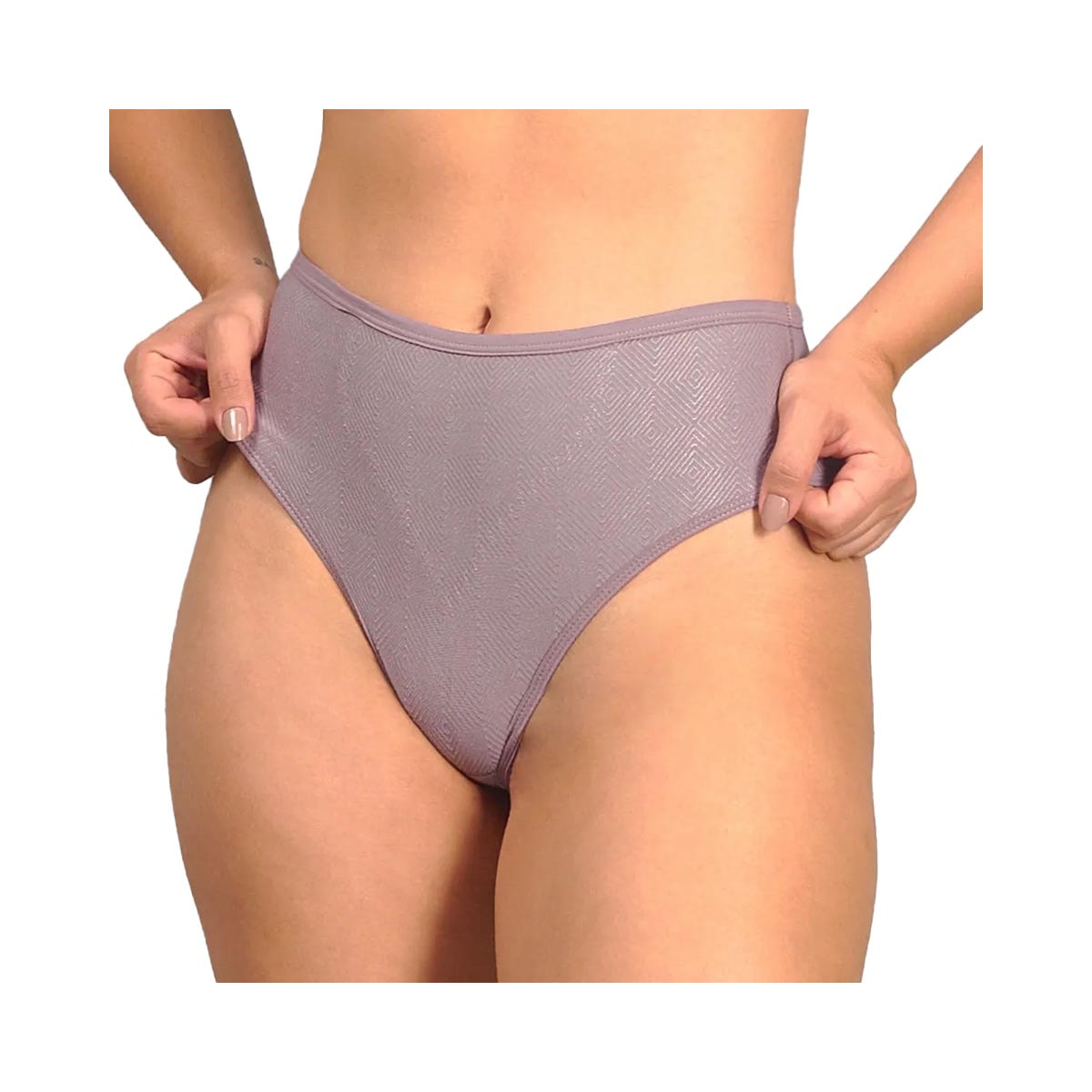 Calcinha Duloren Cós Alto 129948 77-Beringela Calcinha Duloren Cós Alto 129948 77-Beringela