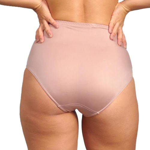 Detalhe - Calcinha Duloren De Lycra 129518 27-Castanha