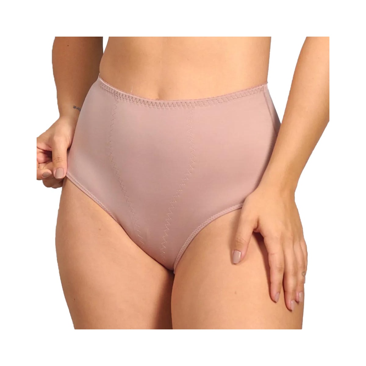 Calcinha Duloren De Lycra 129518 27-Castanha Calcinha Duloren De Lycra 129518 27-Castanha