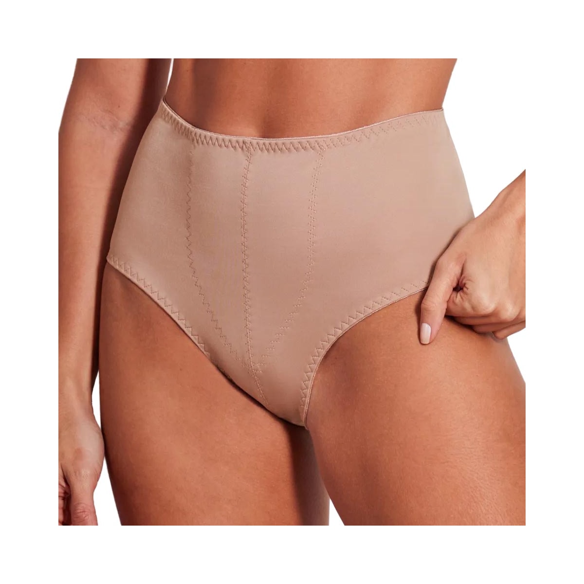 Calcinha Duloren Modeladora 114714 27-Castanha Calcinha Duloren Modeladora 114714 27-Castanha