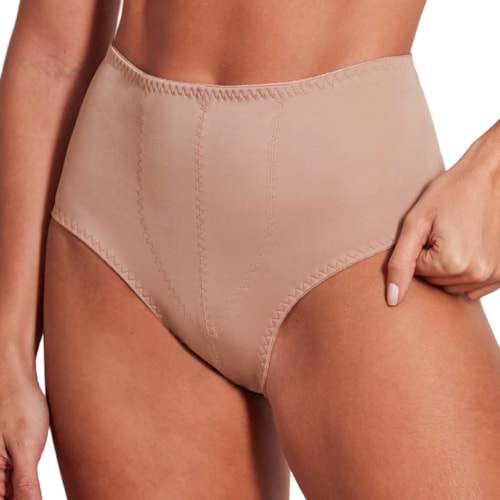 Calcinha Duloren Modeladora 114714 27-Castanha