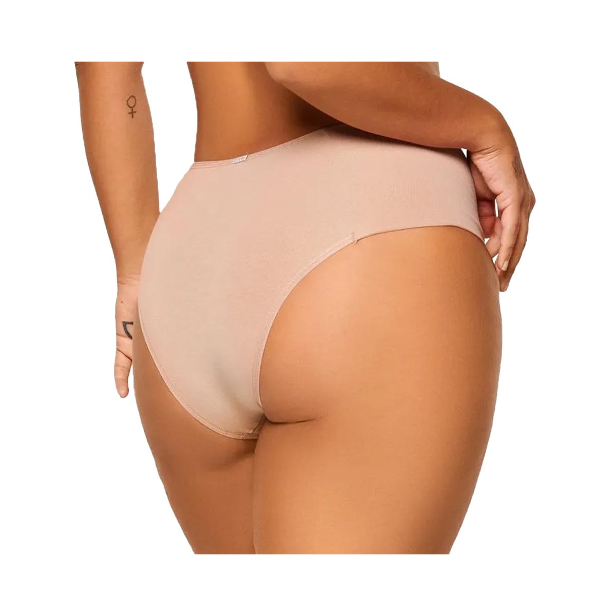 Calcinha Liebe Alta Em Algodão 211300 Chocolate Calcinha Liebe Alta Em Algodão 211300 Chocolate