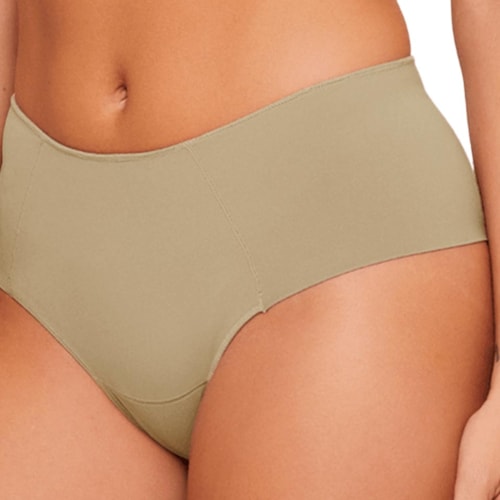 Detalhe - Calcinha Liebe Alta Em Microfibra 121301 Suede