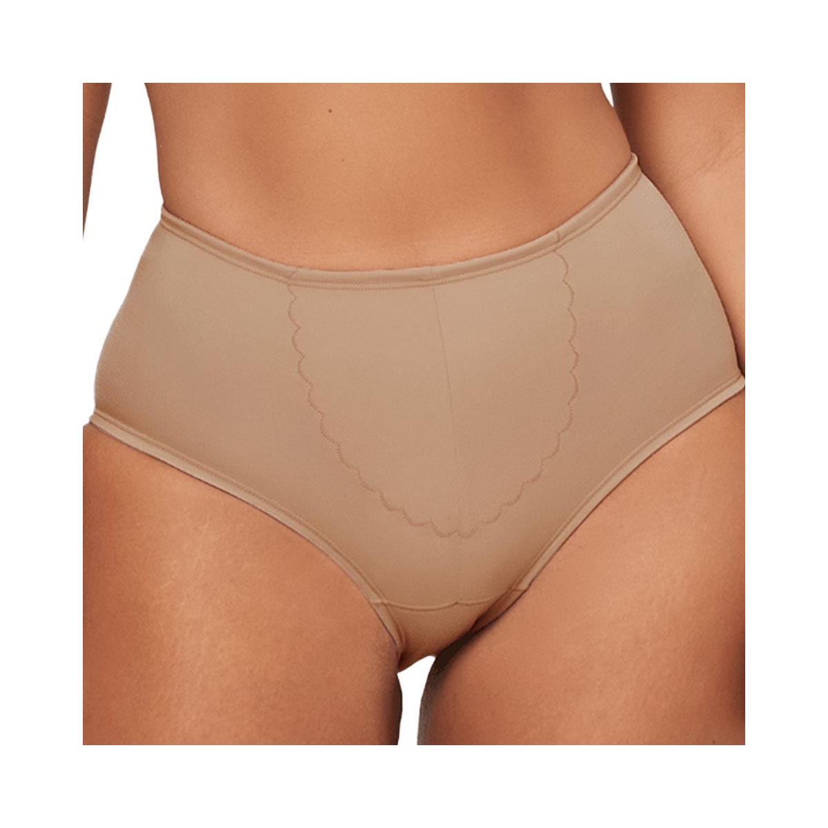 Calcinha Liebe Alta Em Microfibra 701307 Chocolate