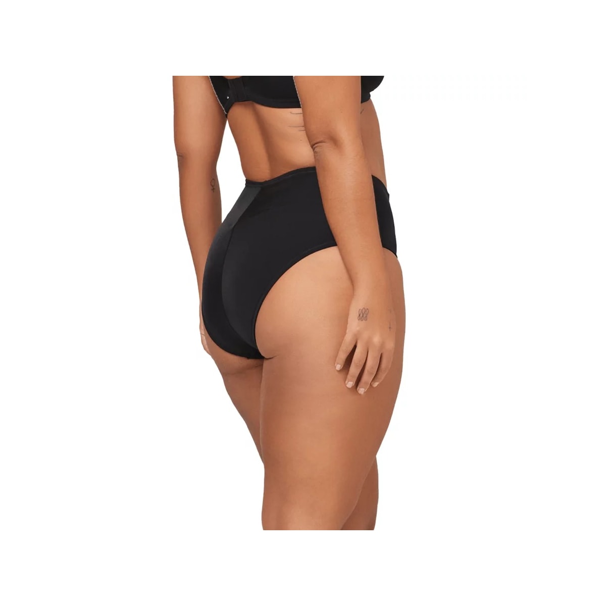 Calcinha Liebe Alta Em Microfibra 701307 Preto