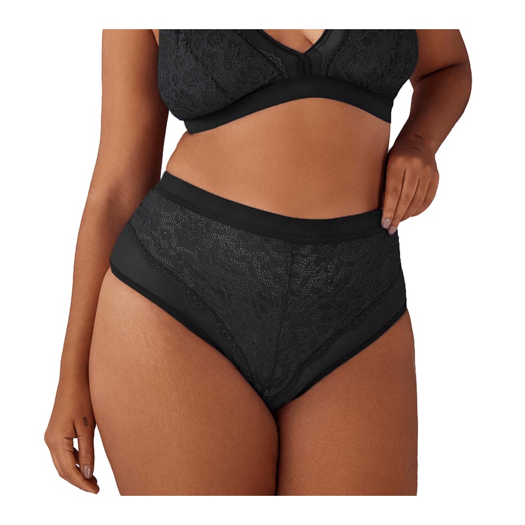 Calcinha Liebe Alta Em Tule E Renda 701326 Preto Calcinha Liebe Alta Em Tule E Renda 701326 Preto