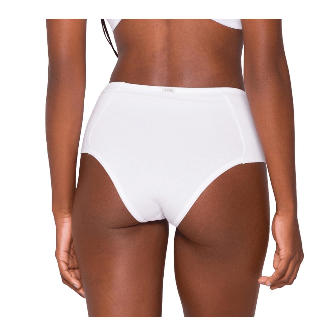 Calcinha Liebe Alta Lateral Dublada 201301 Branco