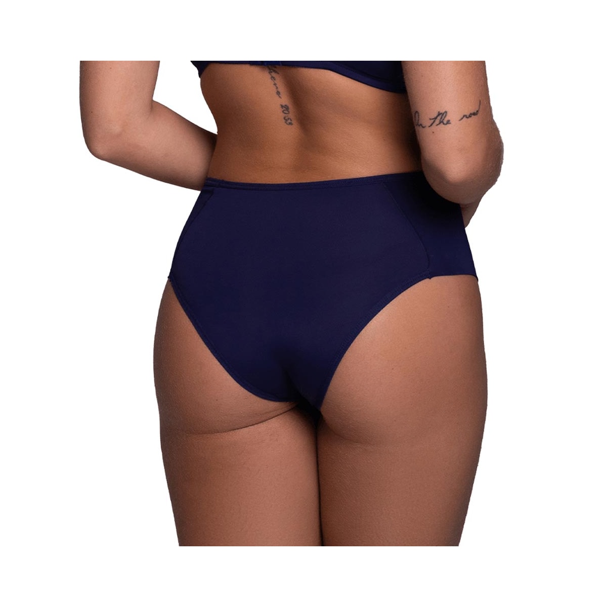 Calcinha Liebe Alta Lateral Dublada 201301 Navy Calcinha Liebe Alta Lateral Dublada 201301 Navy
