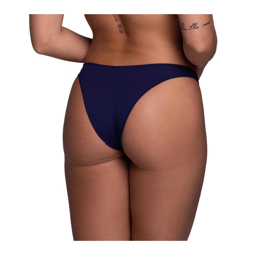 Calcinha Liebe Básica Microfibra 111003 Navy