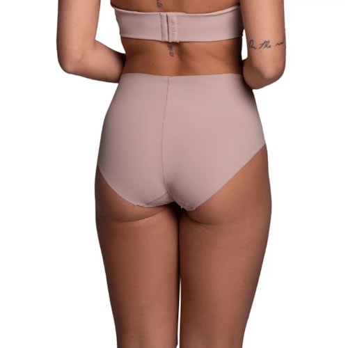 Detalhe - Calcinha Liebe Calcelon Corte Eletronico 301600 Chocolatte