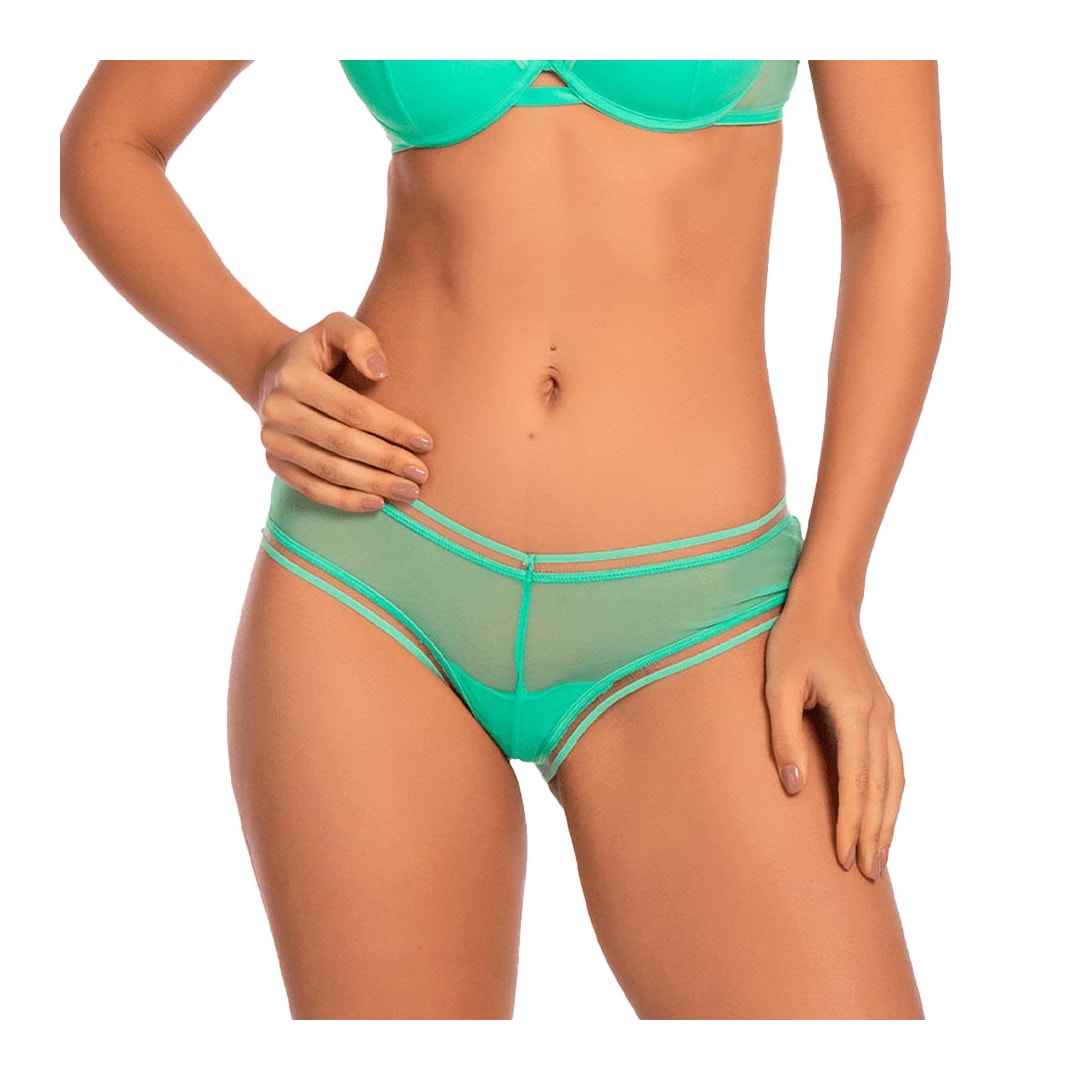 Calcinha Liebe Calecon Em Tule 501624 Maça Verde Calcinha Liebe Calecon Em Tule 501624 Maça Verde