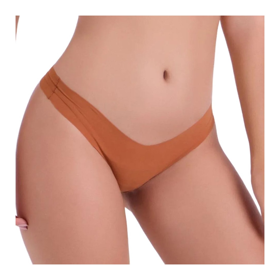 Calcinha Liebe Corte A Laser 301103 Conhaque