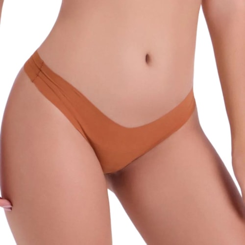 Calcinha Liebe Corte A Laser 301103 Conhaque