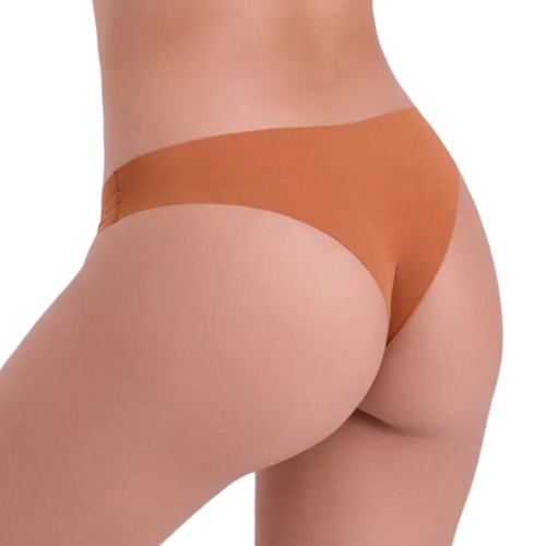 Detalhe - Calcinha Liebe Corte A Laser 301103 Conhaque