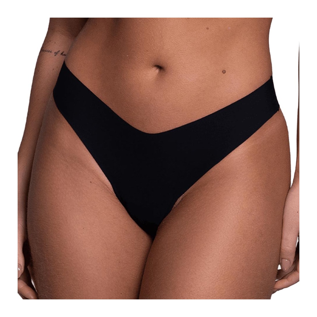 Calcinha Liebe Corte A Laser 301103 Preto