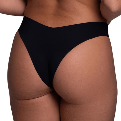 Detalhe - Calcinha Liebe Corte A Laser 301103 Preto