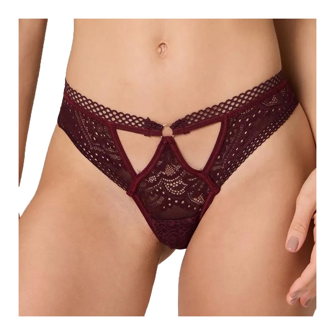 Calcinha Liebe De Renda 601169 Mirtilo