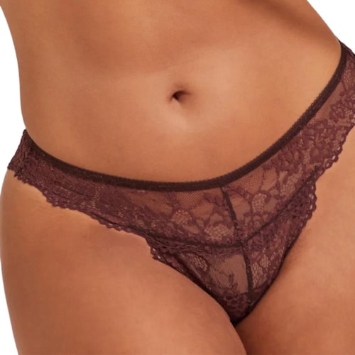 Detalhe - Calcinha Liebe De Renda 601172 Trufa