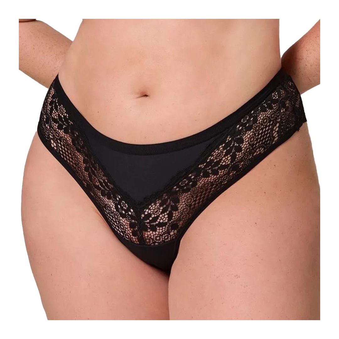 Calcinha Liebe De Renda 701538 Preto