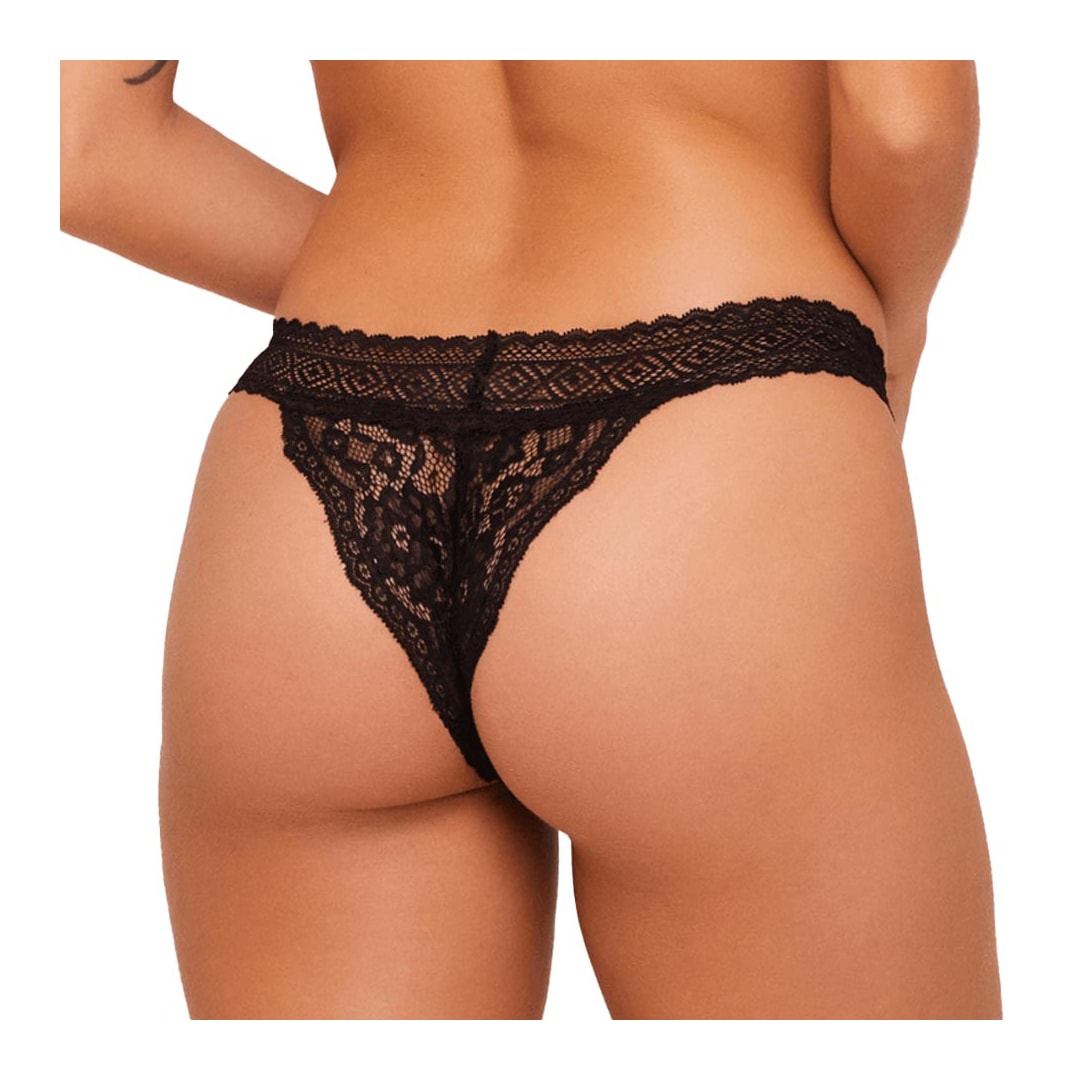 Calcinha Liebe De Renda Sweet 501000 Preto Calcinha Liebe De Renda Sweet 501000 Preto