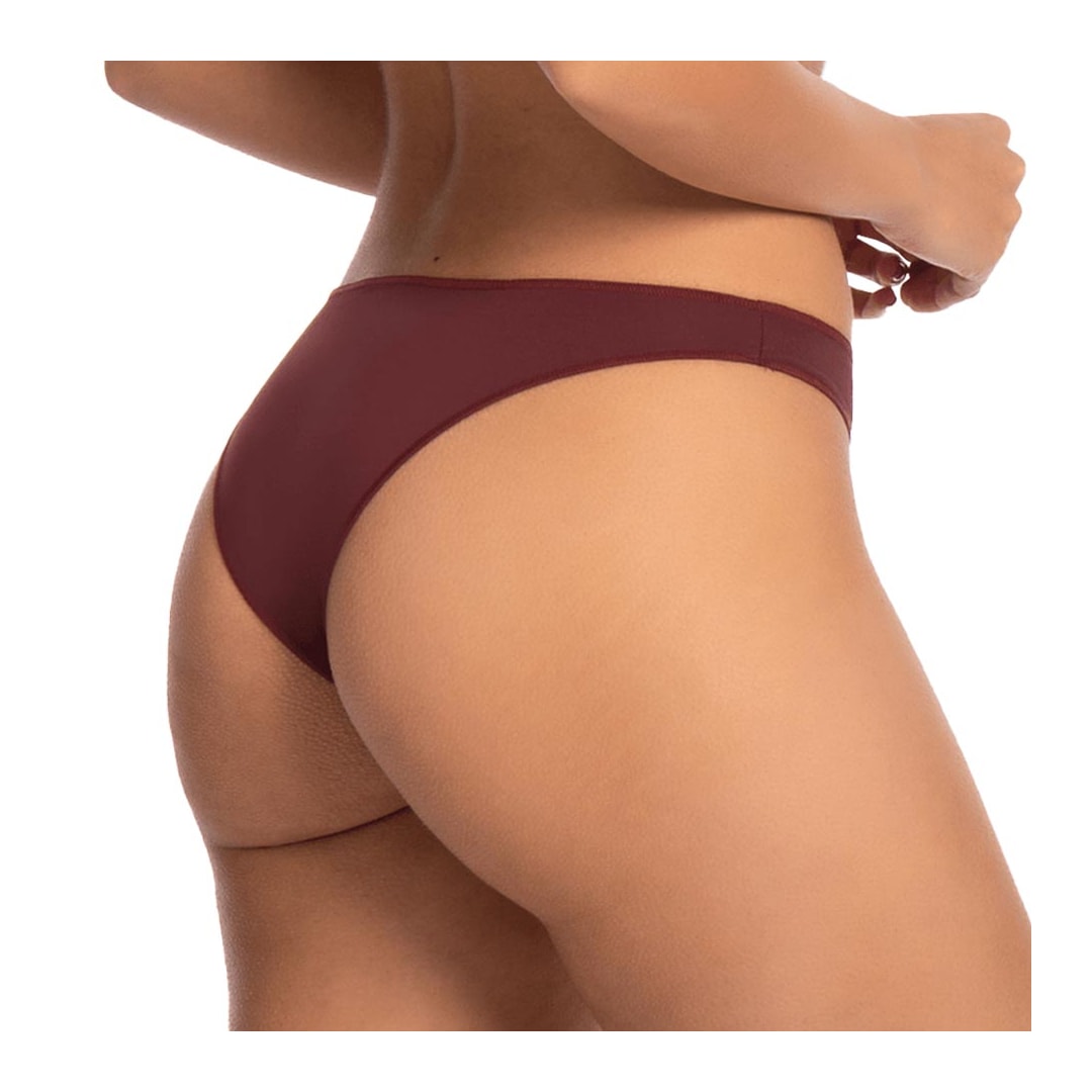 Calcinha Liebe Em Microfibra 101500 Merlot