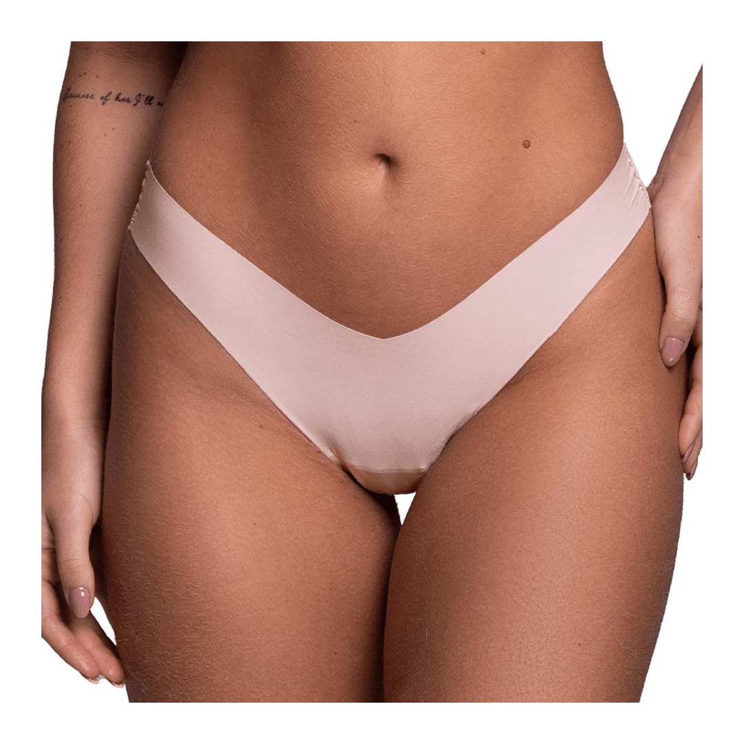 Calcinha Liebe Fio Dental Corte Eletronico 301701 Nude Calcinha Liebe Fio Dental Corte Eletronico 301701 Nude