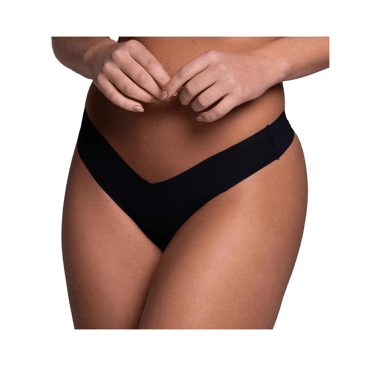 Calcinha Liebe Fio Dental Corte Eletronico 301701 Preto