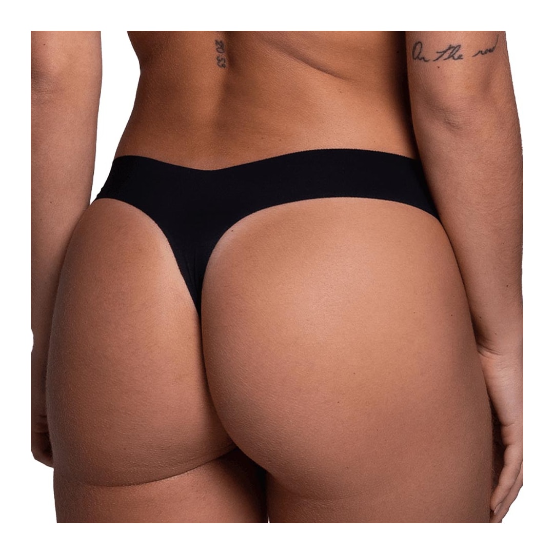 Calcinha Liebe Fio Dental Corte Eletronico 301701 Preto