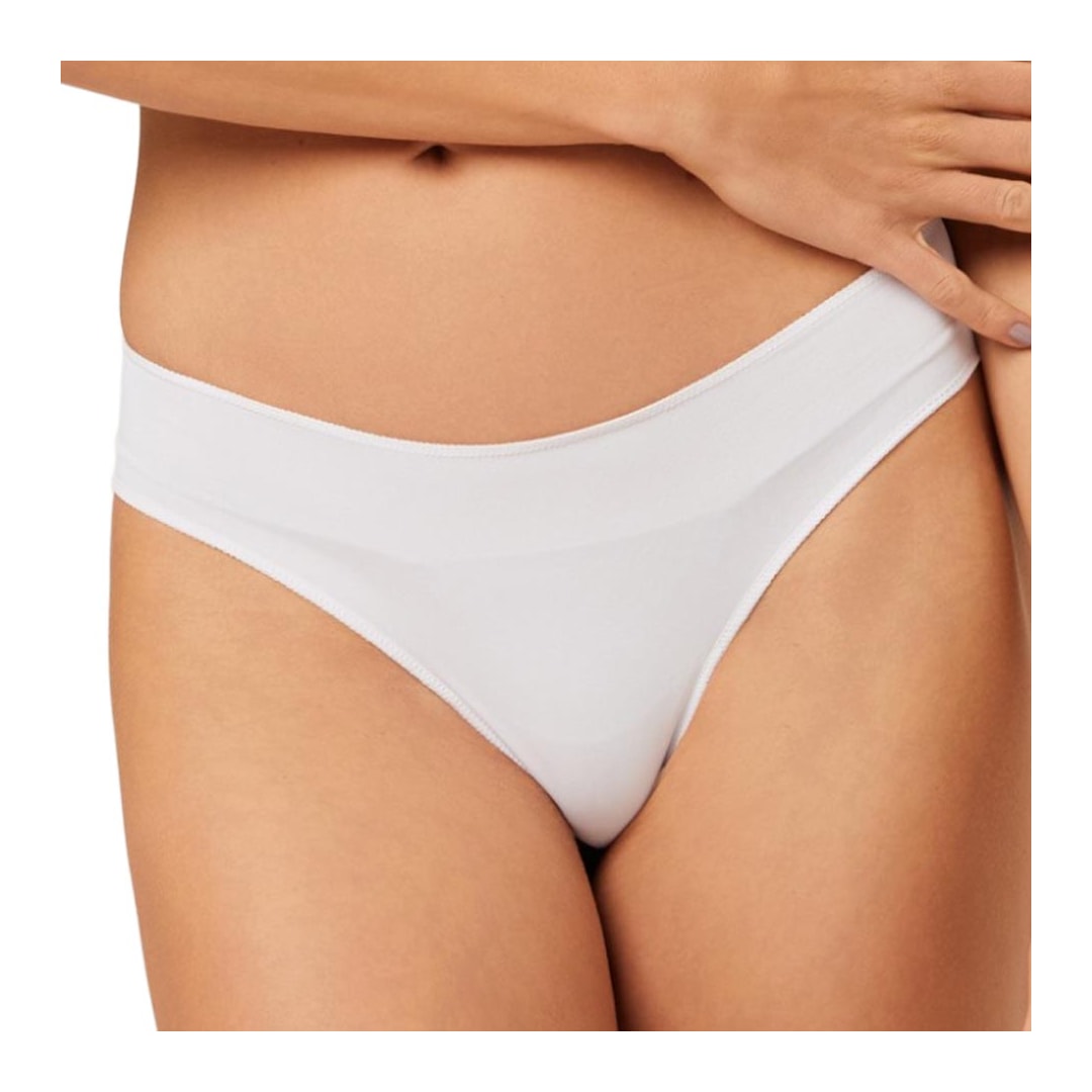 Calcinha Liebe Fio Dental De Lycra 101701 Branco Calcinha Liebe Fio Dental De Lycra 101701 Branco