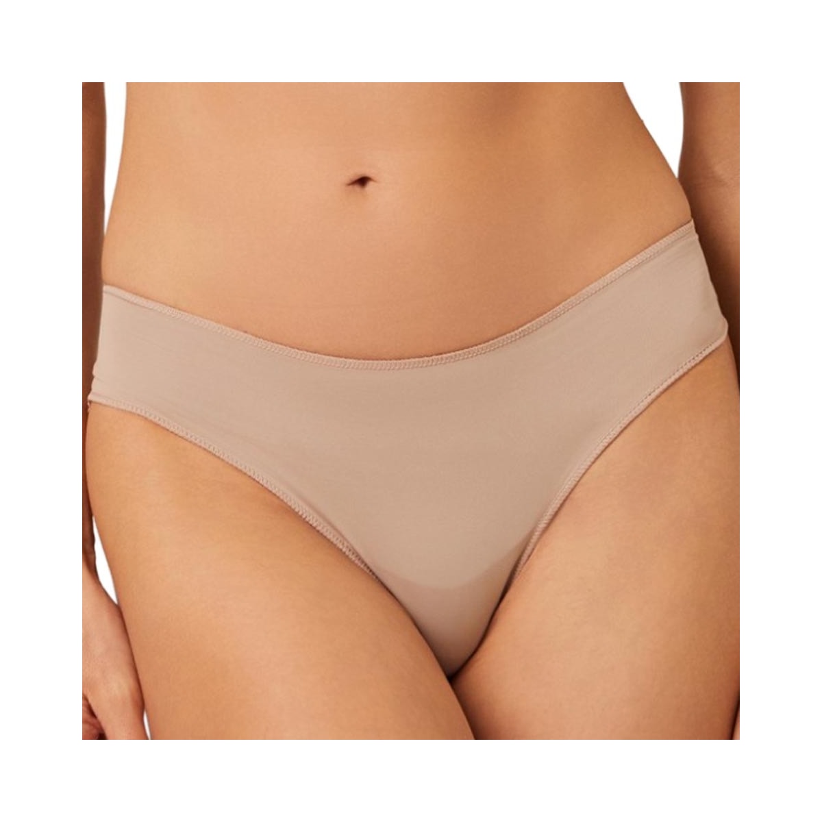 Calcinha Liebe Fio Dental De Lycra 101701 Chocolate