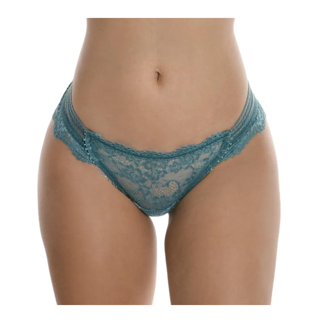 Calcinha Liebe Fio Dental Em Renda Leaf 601738 Forest Calcinha Liebe Fio Dental Em Renda Leaf 601738 Forest