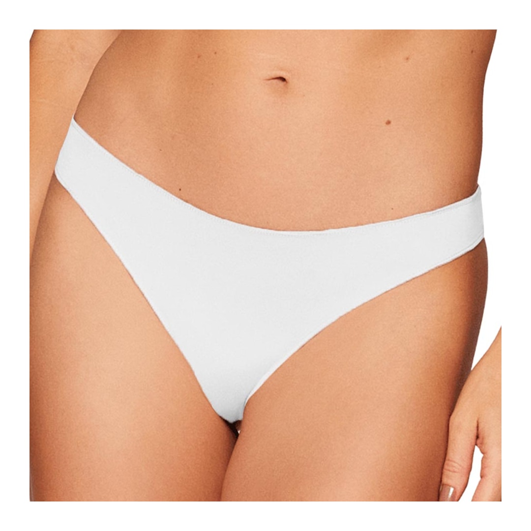Calcinha Liebe Fio Dental Microfibra 101700 Branco