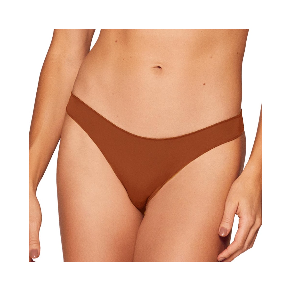 Calcinha Liebe Fio Dental Microfibra 101700 Conhaque Calcinha Liebe Fio Dental Microfibra 101700 Conhaque