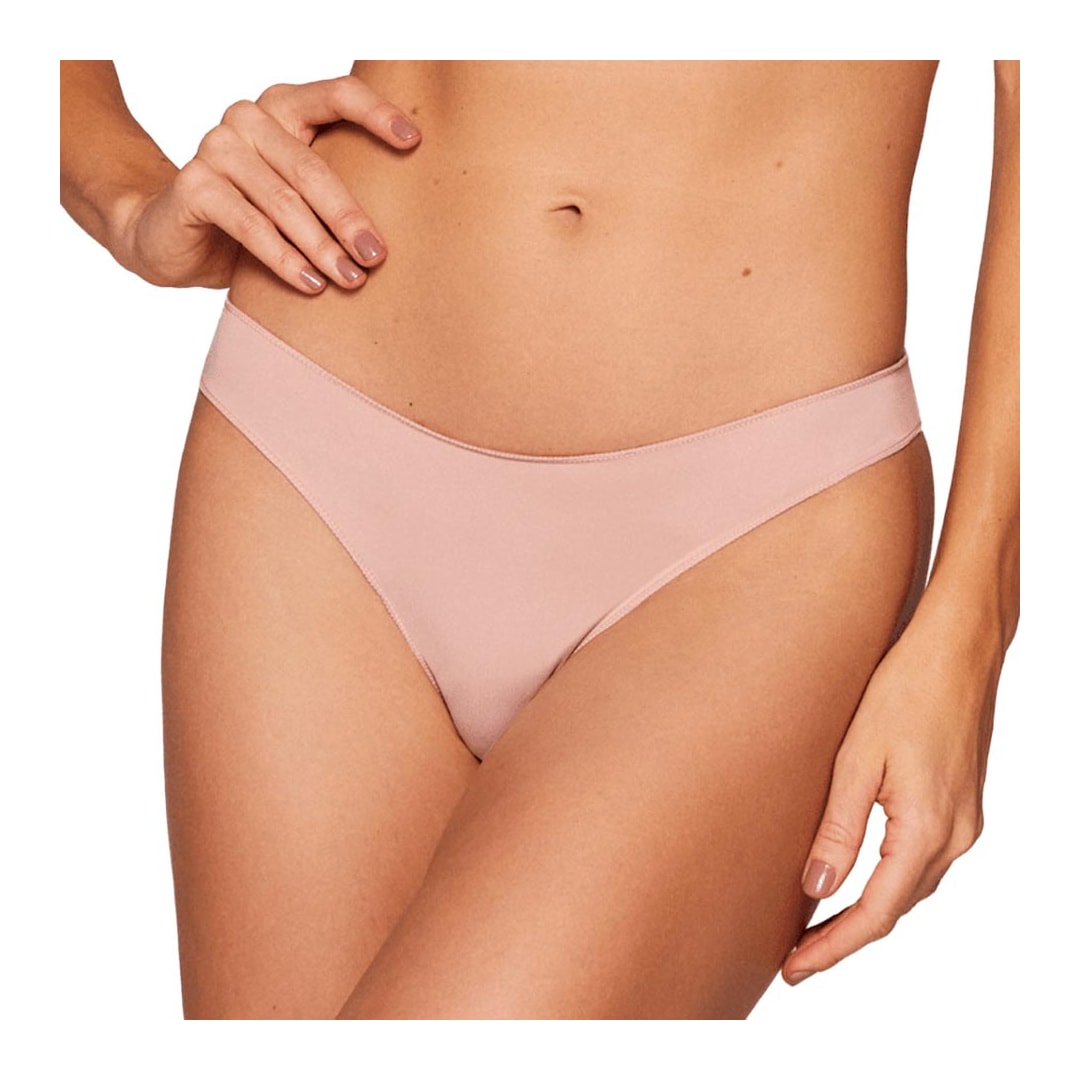 Calcinha Liebe Fio Dental Microfibra 101700 Nude Calcinha Liebe Fio Dental Microfibra 101700 Nude