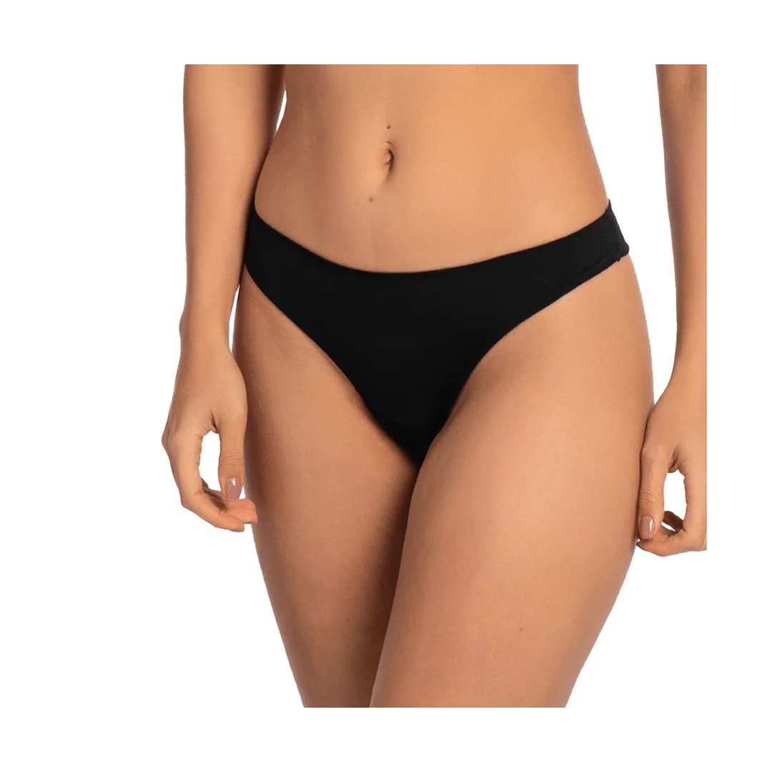 Calcinha Liebe Fio Dental Microfibra 101700 Preto