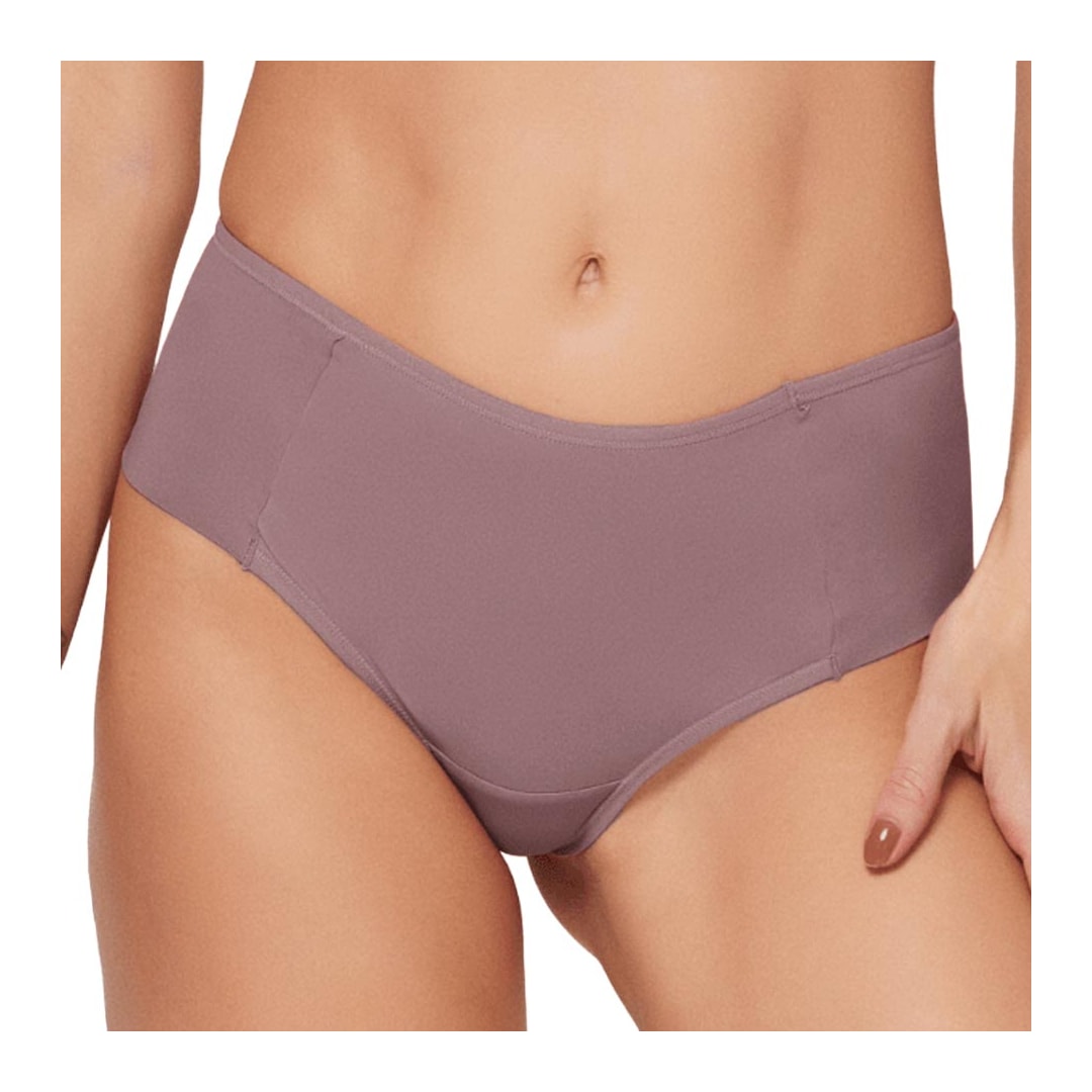 Calcinha Liebe Fio Dental Microfibra 201702 Mauve