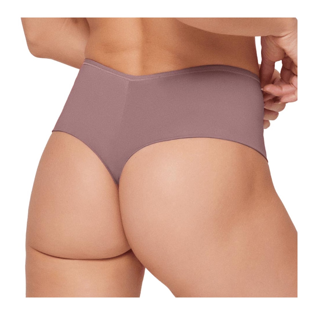 Calcinha Liebe Fio Dental Microfibra 201702 Mauve