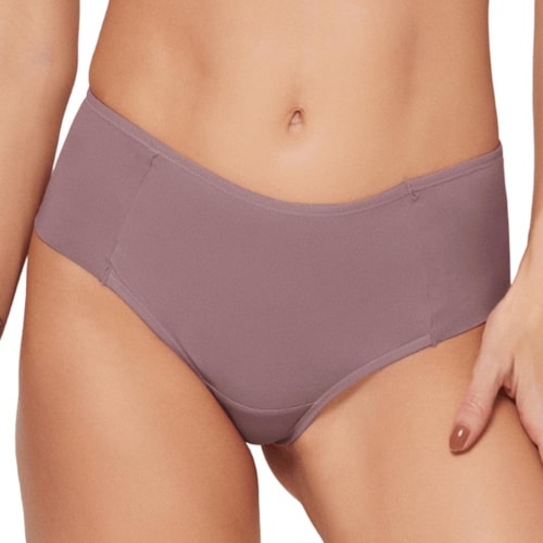 Calcinha Liebe Fio Dental Microfibra 201702 Mauve