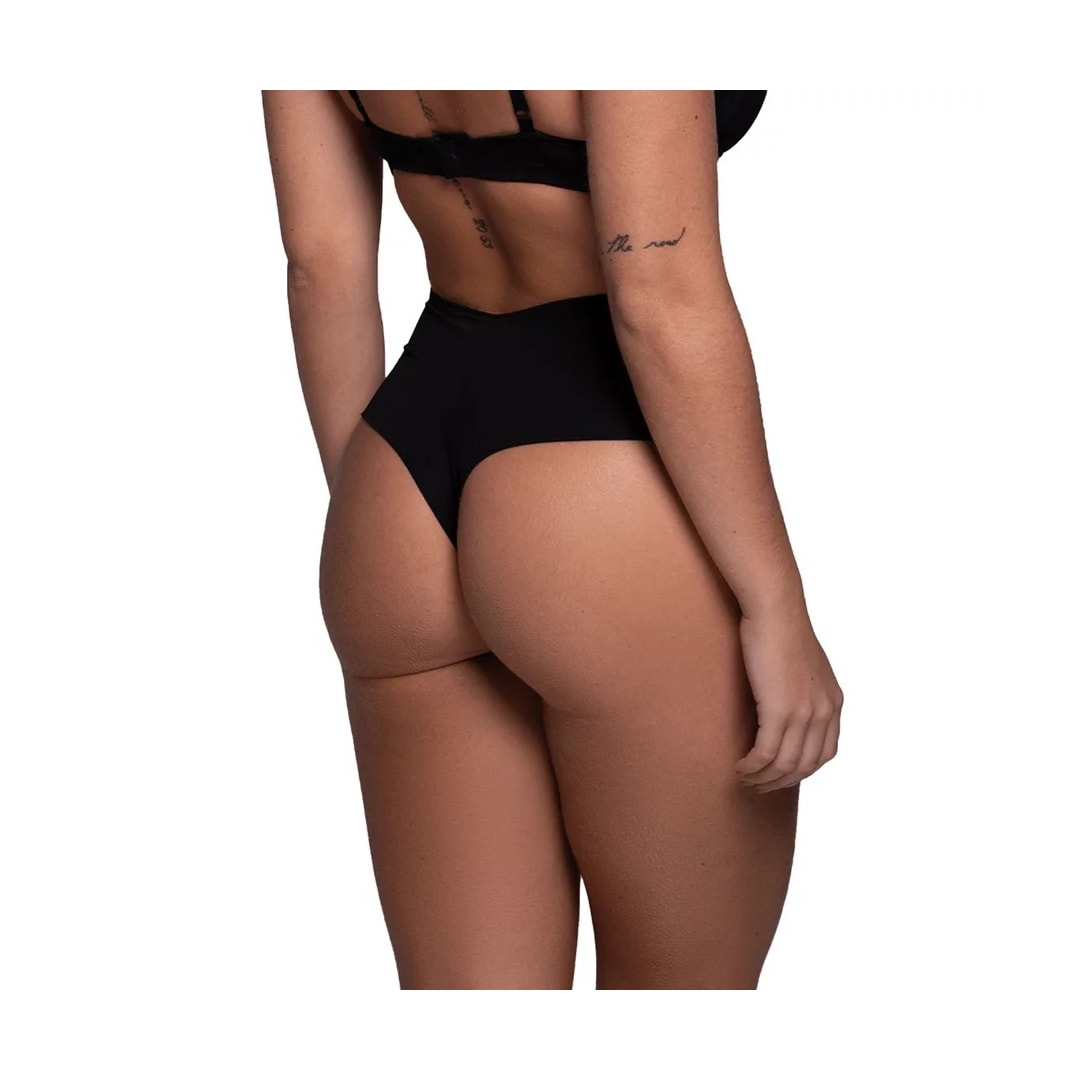 Calcinha Liebe Fio Dental Microfibra 201702 Preto