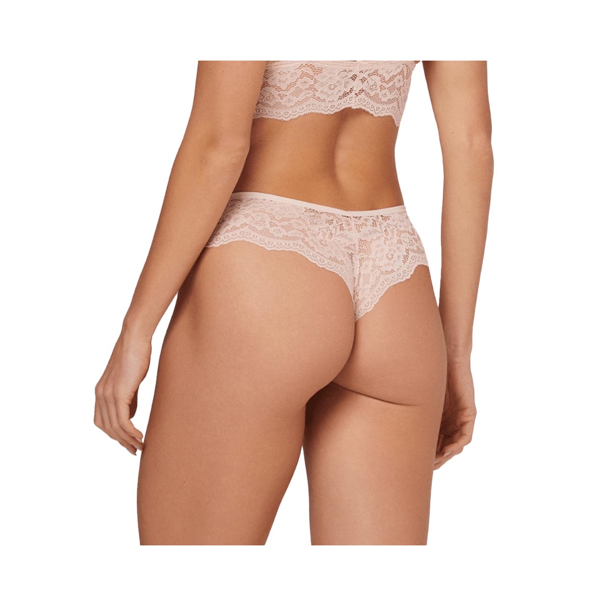 Calcinha Liebe Fio Dental Rendanda 501701 Nude Calcinha Liebe Fio Dental Rendanda 501701 Nude