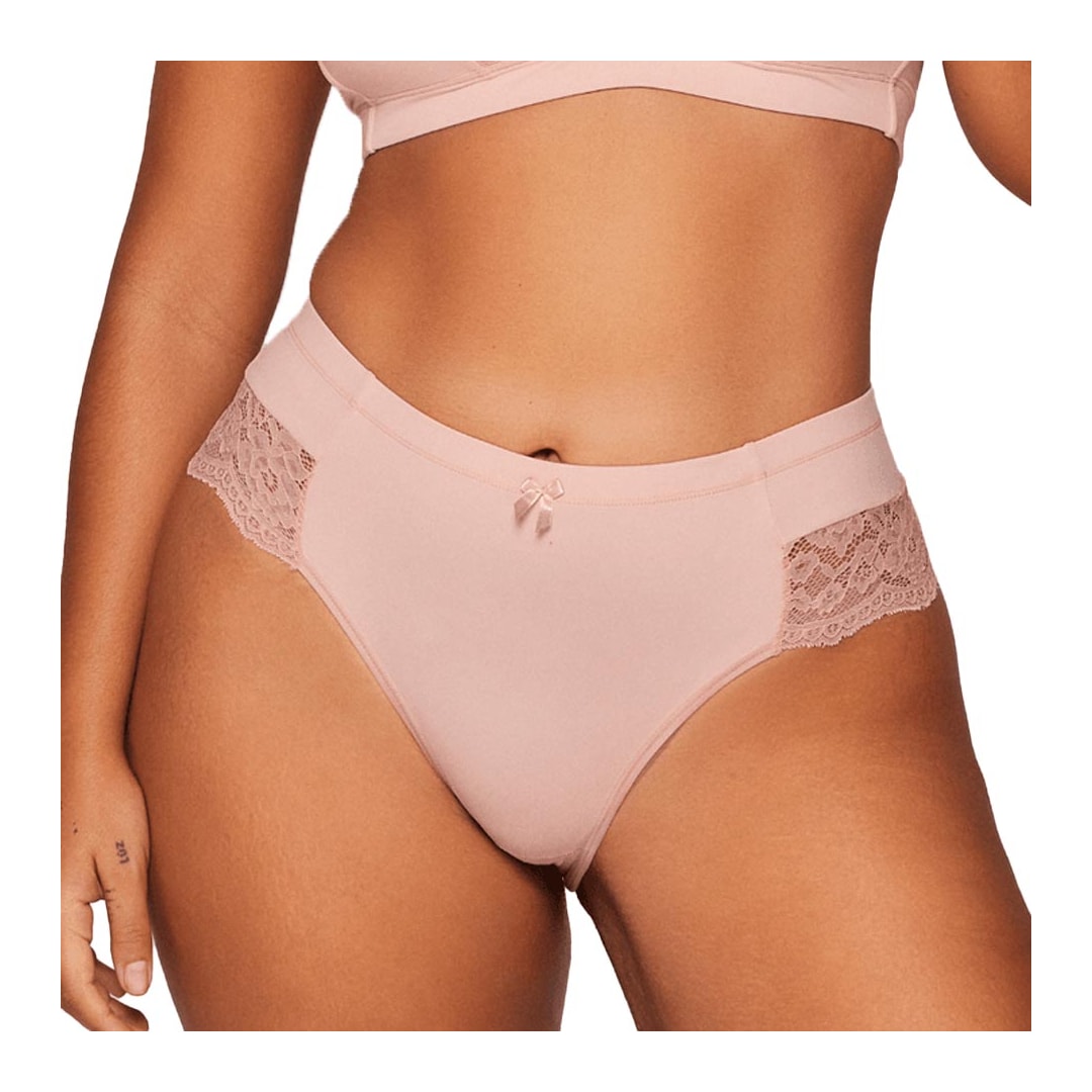Calcinha Liebe Larga Em Microfibra Com Renda 701502 Nude Calcinha Liebe Larga Em Microfibra Com Renda 701502 Nude