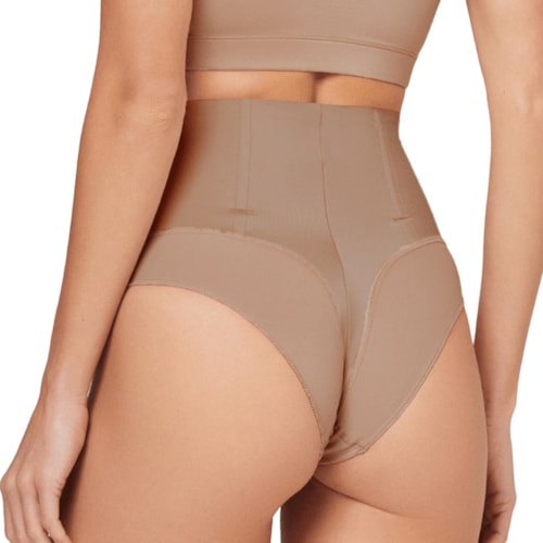 Detalhe - Calcinha Liebe Modeladora 401309 Chocolate