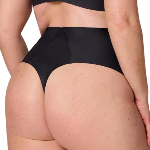 Detalhe - Calcinha Liebe Sem Costura 301706 Preto