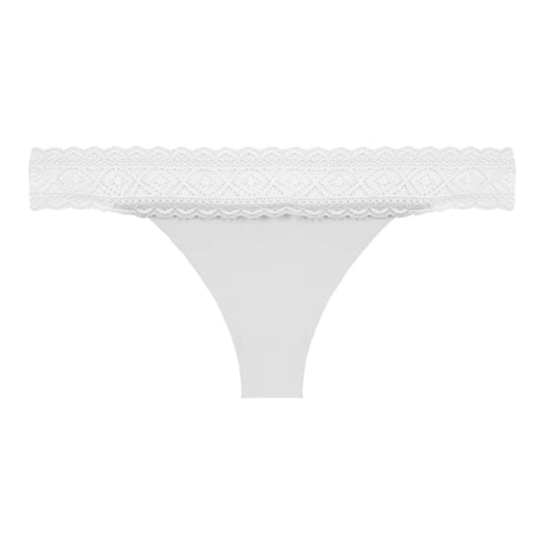 Calcinha Liebe Tanga Corte Eletronico 301000 Branco