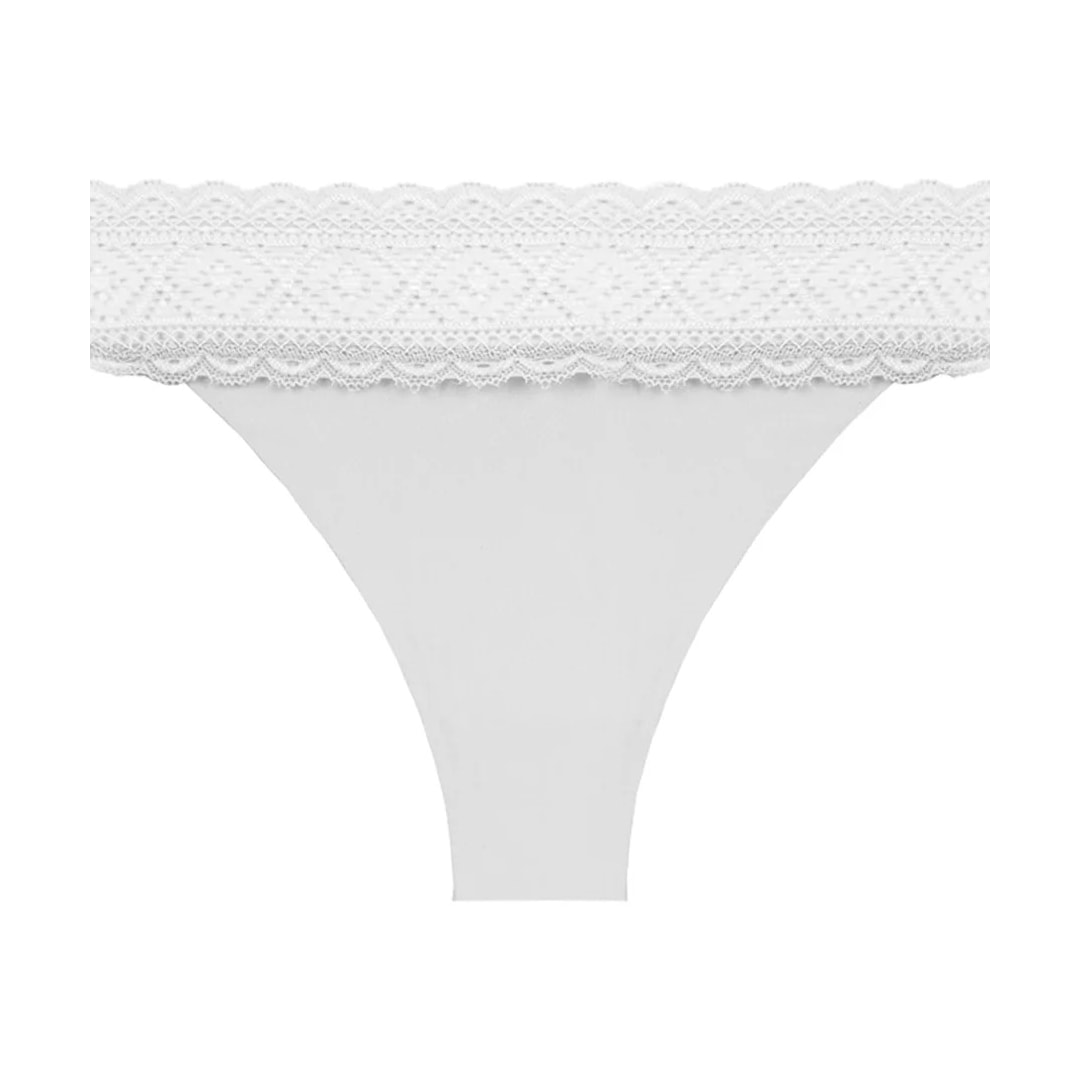 Calcinha Liebe Tanga Corte Eletronico 301000 Branco Calcinha Liebe Tanga Corte Eletronico 301000 Branco