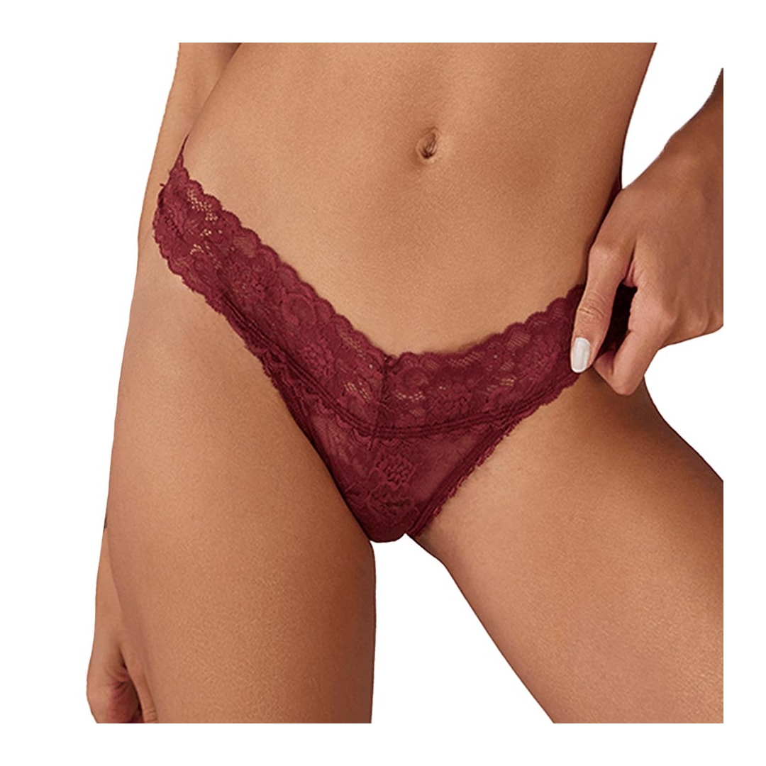 Calcinha Liebe Tanga Em Laise 501029 Merlot Calcinha Liebe Tanga Em Laise 501029 Merlot