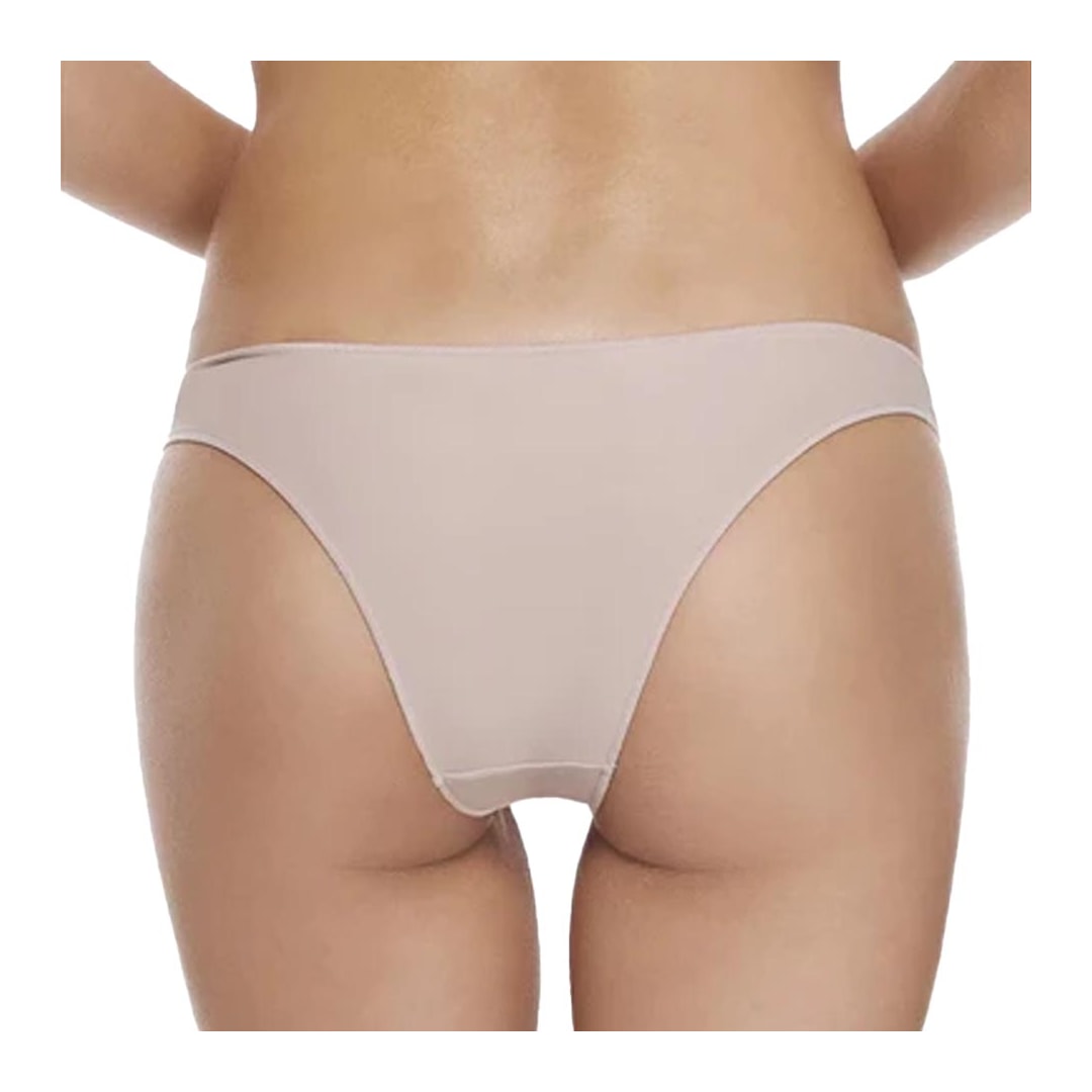 Calcinha Liebe Tanga Microfibra Básica 101003 Chocolate